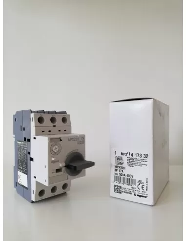 Protection de moteur magnéto Legrand 417332 MPX3 32H 3P 11-17A