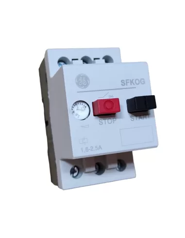 Ge pwoer 120007 sfko-g motor protection switch 1.6-2.5a