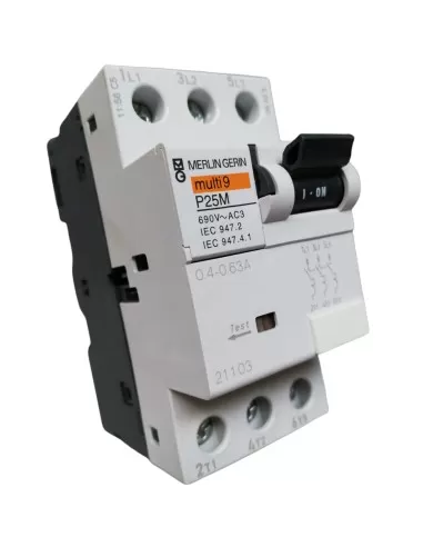 Protection moteur Merlin Gerin 21103 P25M 0 4-0 63 A