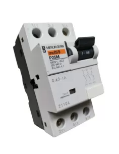 Merlin gerin 21104 interruptor de protección del motor p25m 0 63-1 a