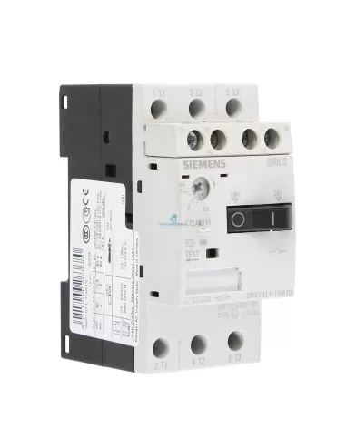 Siemens 3rv10111ha10 circuit breaker s00 5.5..8a 50ka