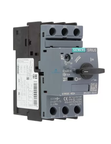 Siemens 3rv20211ea10 interrupteur de protection moteur automatique s0, 2.8..4a
