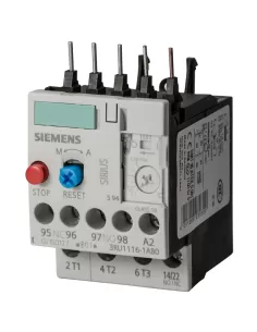 Siemens 3ru11161ab0 thermal relay for s00 1.1-1.6a