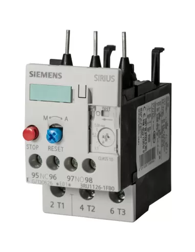 Siemens 3ru11264cb0 thermal relay for s0 17-22a