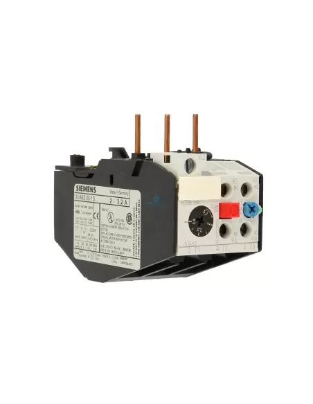 Siemens 3ua52001d relay 2..3,2a 1no+1nc
