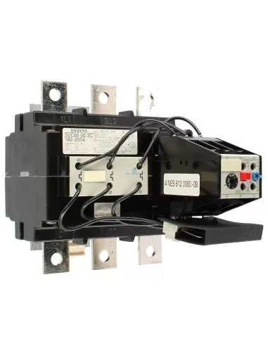 Relais thermique Siemens 3UC66003C 160-250 A NA NC pour démarrage brutal