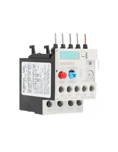 Relé térmico Siemens 3ru11160eb0 para s00 0.28..0.4a
