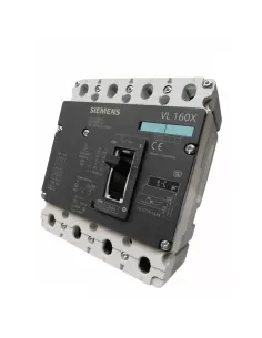 Siemens 3vl17101ea430ad1 vl160x n interruptor de gestión 4p 100a 40ka