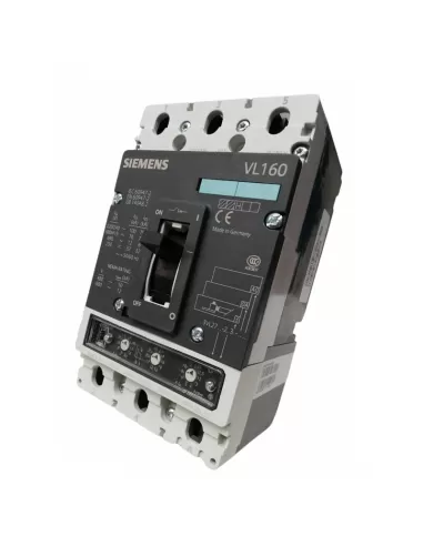 Siemens 3vl27062ac330aa0 vl160h disyuntor 3p 63a 70ka 415v