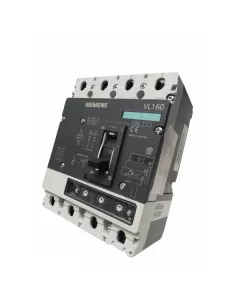 Siemens 3vl27161bd430ab1 vl160n interruptor de gestión 160a 4p 40ka tm