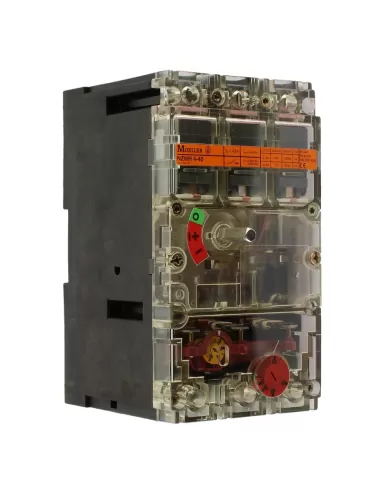 Eaton Nzmh4-40 3p 25-40a 25ka circuit breaker
