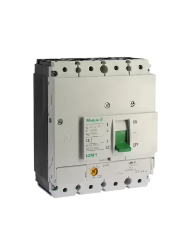 Disjoncteur Eaton Lzmb1-4-asf63-i 4 x 160 A 50…63 A 25 kA