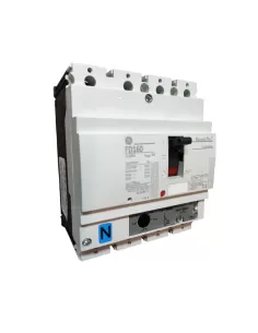 Ge power 433717 fd tm-linea automatic circuit breaker 160a 4p 4s 25ka