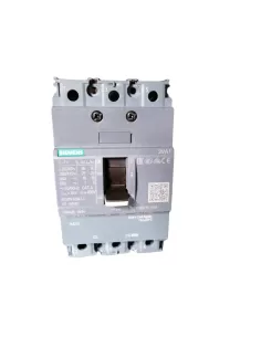 Siemens 3va10803ed360aa0 disyuntor automático 3va 80a 3p 25ka tm ftfm b//t