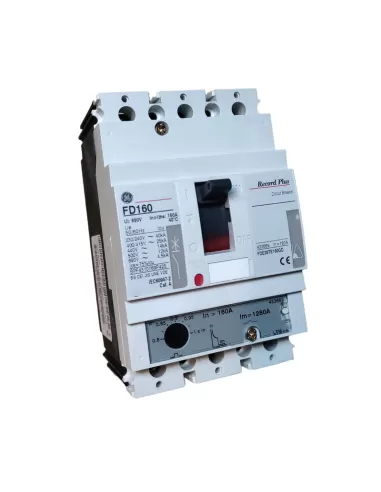 Disjoncteur automatique GE Power 433669 FDE36TE160GD FD TM-Linea 160 A triphasé 3 phases 25 kA