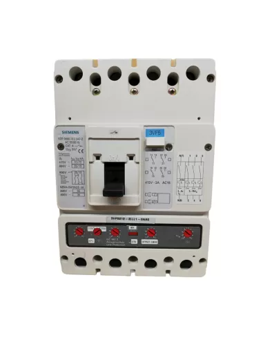Siemens 3vf52122hk410aa0 aut circuit breaker 4x315a 250-315a 415v 70ka with thermal release