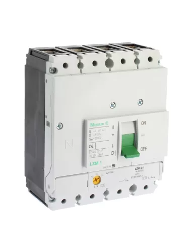 Eaton 111825 lzme1-4-asf100-i circuit breaker 4x160a r100 18ka