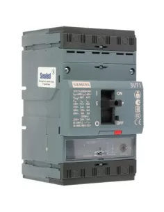 Disjoncteur Siemens 3VT17162DB360AA0, 3VT1 25 kA, 3 x 160 A, magnétique uniquement, réglable