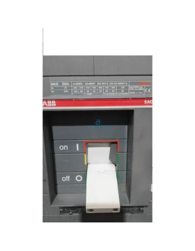 Abb 1sda010417r1 s6h 630 pr212-lsig interrupteur automatique in630a 4p débrochable 65ka