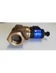 Landis&gyr manual reset solenoid valve (intelligas) v12cc w12 press 150mbar 2