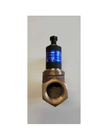 Landis&gyr elettrovalvola a riarmo manuale (intelligas) v12cc w12 press 150mbar