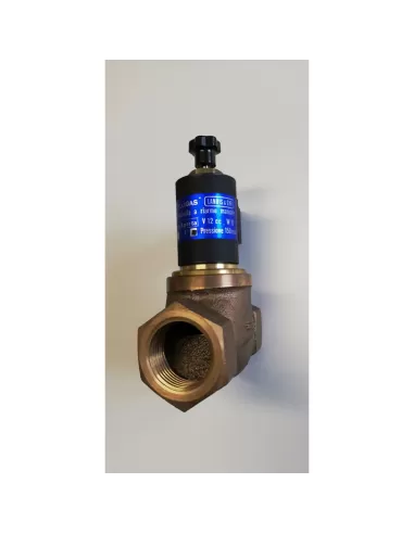 Landis&gyr elettrovalvola a riarmo manuale (intelligas) v12cc w12 press 150mbar