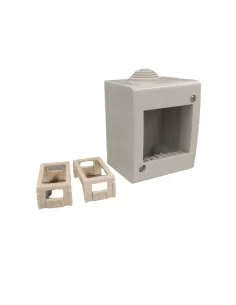 Vimar 13023 IP40 2-Module Container Idea/8000Sp Grey