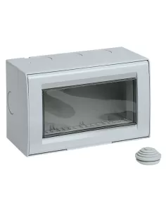 Contenedor Vimar 13545 IP55 4 Módulos Idea/8000Sp Gris
