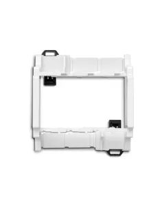 Soporte de carril DIN transparente Abb para 1-2-3 módulos 2csk1608ch