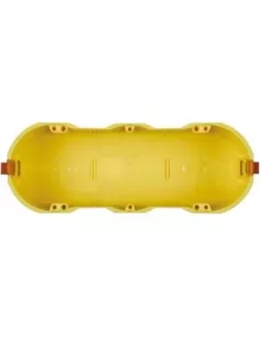 Caja de 6 ranuras Bticino para paredes huecas PB506