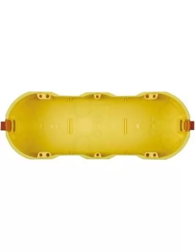 Caja de 6 ranuras Bticino para paredes huecas PB506