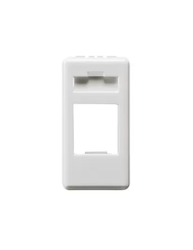 Boîtier vide Gewiss RJ45 catégorie 5 IBM GW20266 blanc