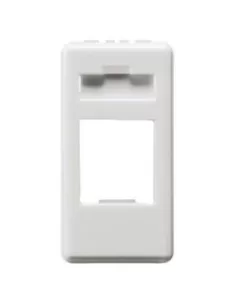 Boîtier vide Gewiss RJ45 catégorie 5 gw20267 blanc