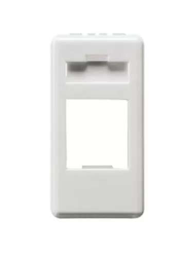 Contenedor vacío Gewiss RJ45 categoría 5 gw20267 sistema blanco