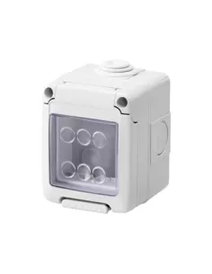 Gewiss contenitore 2 posti orizzontale stagno gw27042