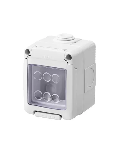 Gewiss 2-seater horizontal watertight container gw27042