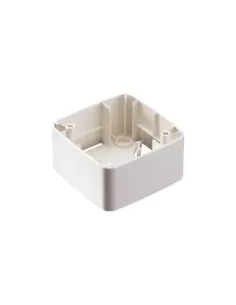 Gewiss caja simple pared blanco nube 86x86x45 gw34591 eco 60