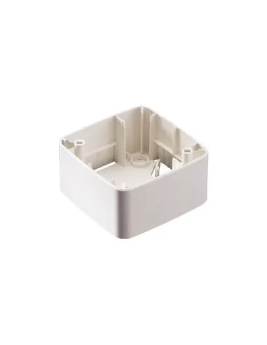 Gewiss caja simple pared blanco nube 86x86x45 gw34591 eco 60