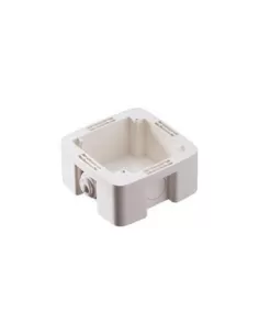 Gewiss caja simple pared blanco nube 95x95x945 gw34596 eco 60