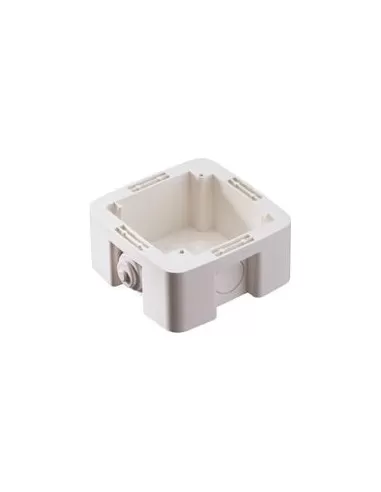 Gewiss caja simple pared blanco nube 95x95x945 gw34596 eco 60