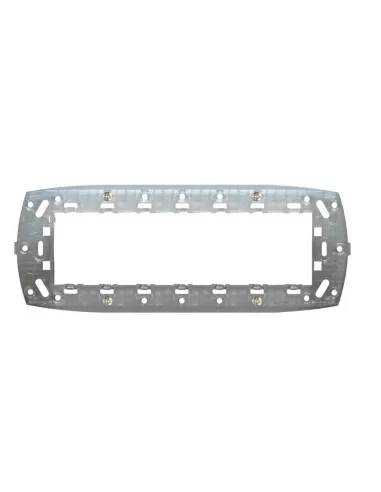 Support Abb 7 modules, avec vis série clear 2csk1607ch