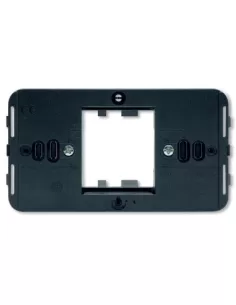Ave supporto 1,5 moduli per scatola tonda 45362 serie noir