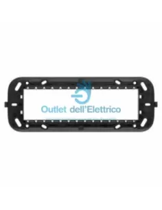 Abb 2csy1607my supporto, 7 moduli serie civile