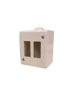 Vimar 13022.A Contenedor IP40 2 módulos Idea/8000Sp Marfil