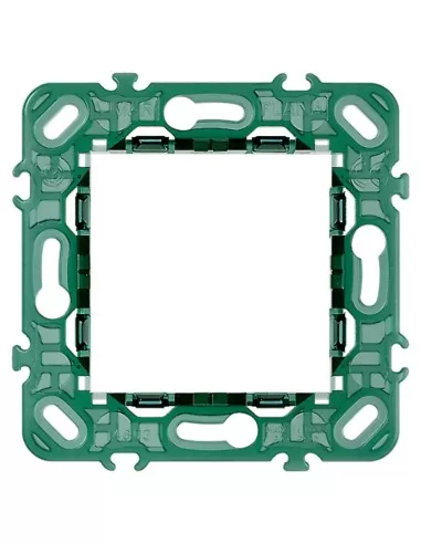 Vimar 14603 Supporto 2 Moduli Senza Viti Int71 Vimar Serie Plana