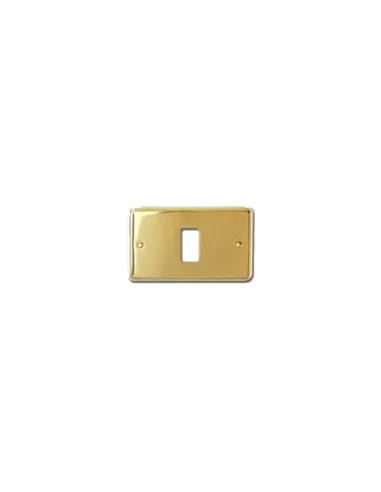 Master 60i211 gold chrome one hole insert