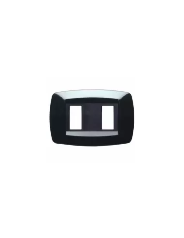 Master 60i202 inserto laccato 2 fori nero