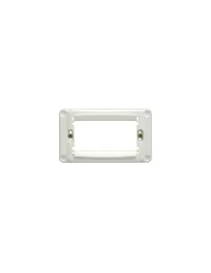 Fév 2980//tl//wh support 3 places pour plaques white lite