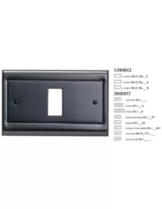 Master 60i231 inserto un foro cromato color fucile