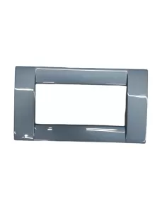 Vimar 16734.26 Idea Classic Plaque 4 Modules Avio Métal